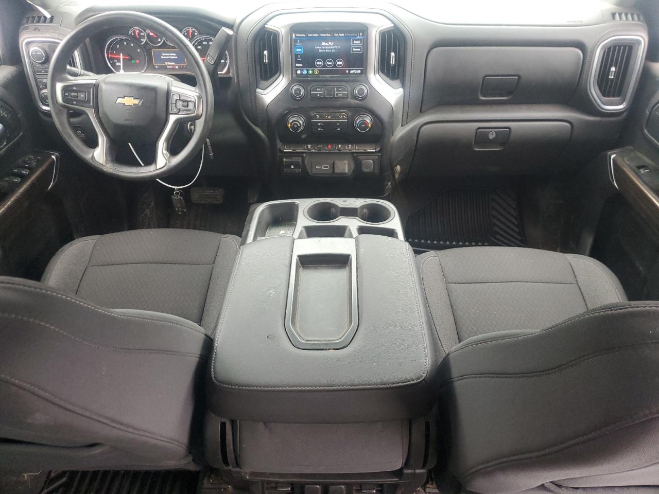 2021 Chevrolet Silverado VIN 1GC4YNEY3MF189655 Copart auction photo, side / rear end damage thumbnail 8