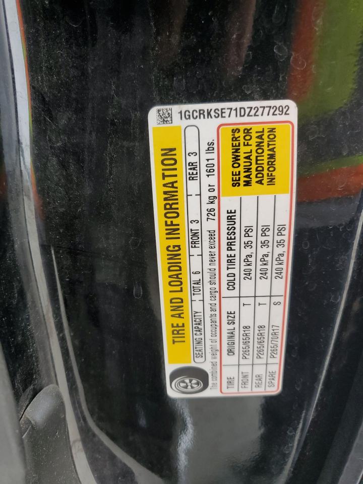 2013 Chevrolet Silverado VIN 1GCRKSE71DZ277292 Copart auction photo, rear end damage thumbnail 14