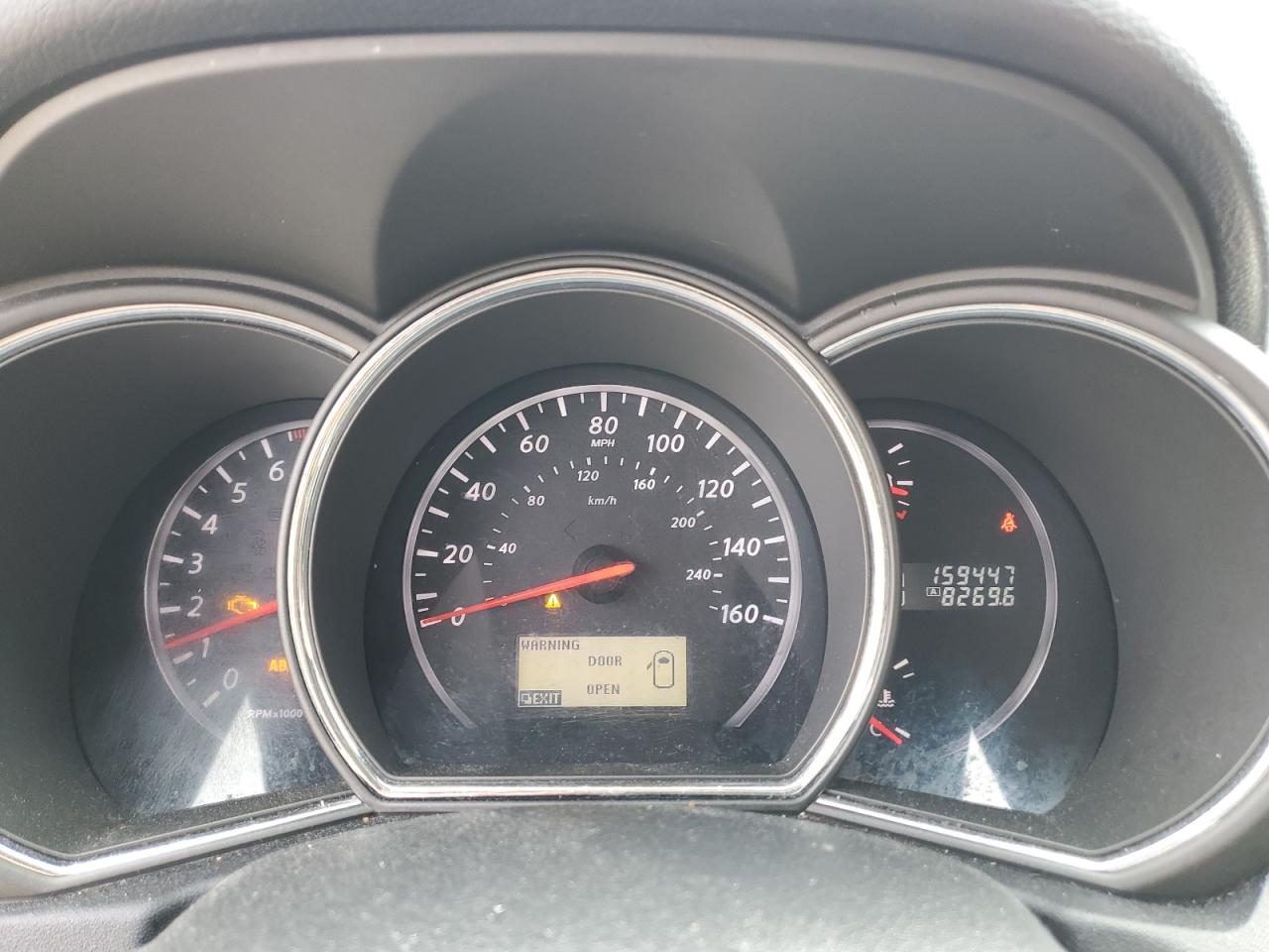 2012 Nissan Murano VIN JN8AZ1MW0CW208173 Copart auction photo, front end / side damage thumbnail 9