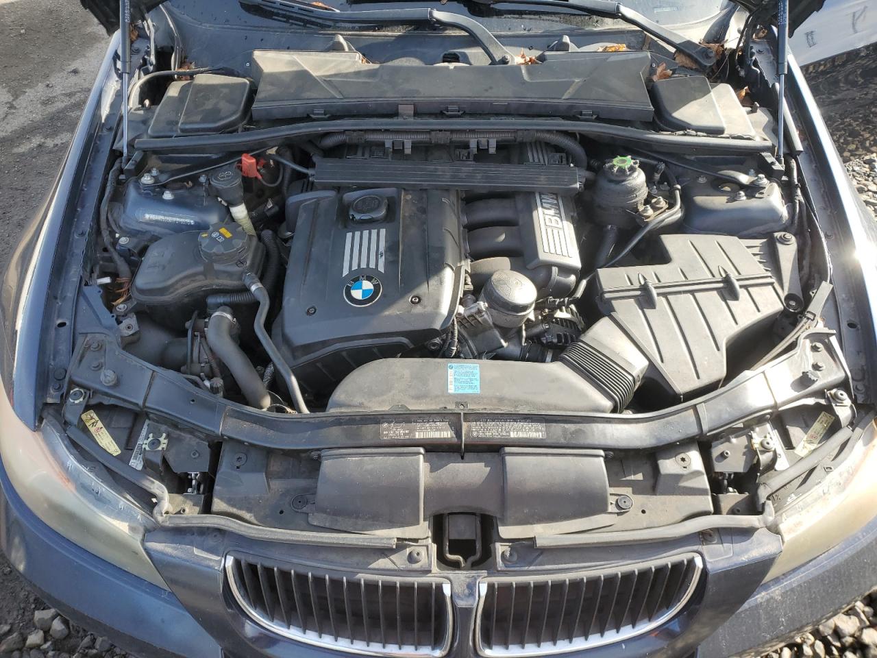 2007 BMW 3er VIN WBAVC53567FZ79576 Copart auction photo, side damage thumbnail 11