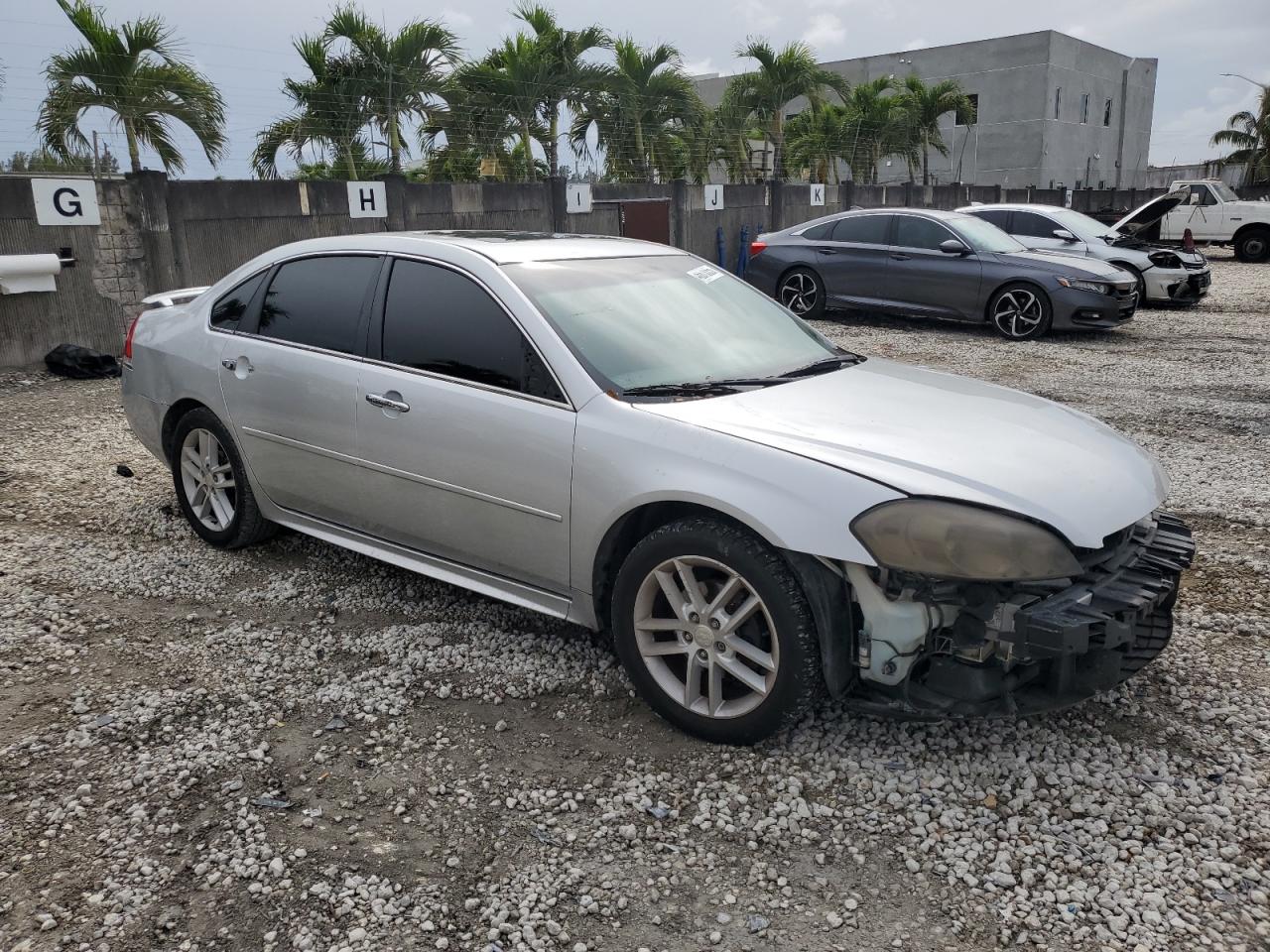 2014 Chevrolet Impala VIN 2G1WC5E35E1120060 Copart auction photo, front end damage thumbnail 4