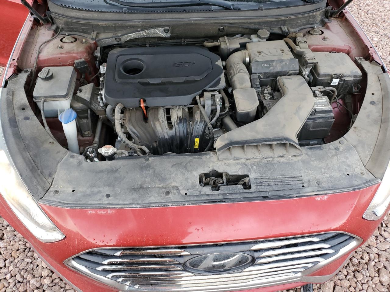 2018 Hyundai Sonata VIN 5NPE24AFXJH597740 Copart auction photo, rear end / front end damage thumbnail 11