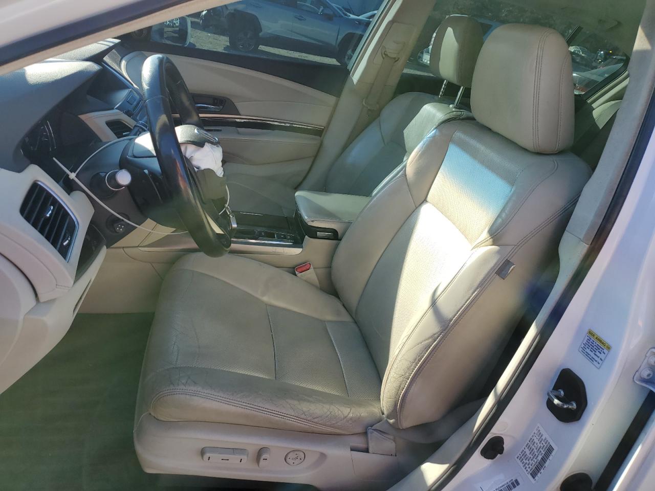 2014 Acura RLX VIN JH4KC1F54EC000791 Copart auction photo, front end damage thumbnail 7