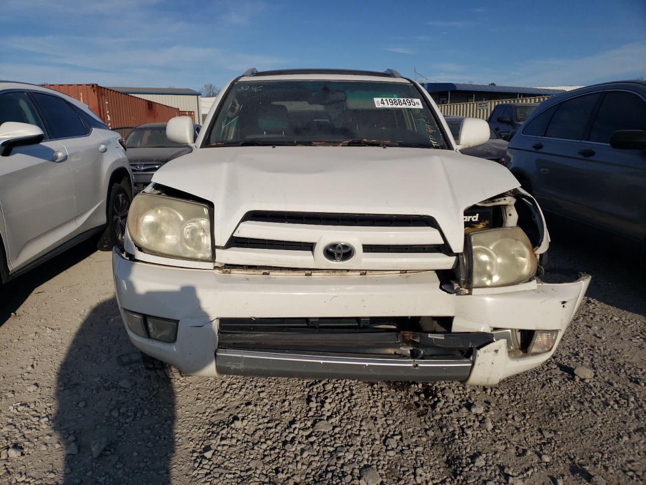 2003 Toyota 4Runner VIN JTEZT17R630013246 Copart auction photo, front end damage thumbnail 5