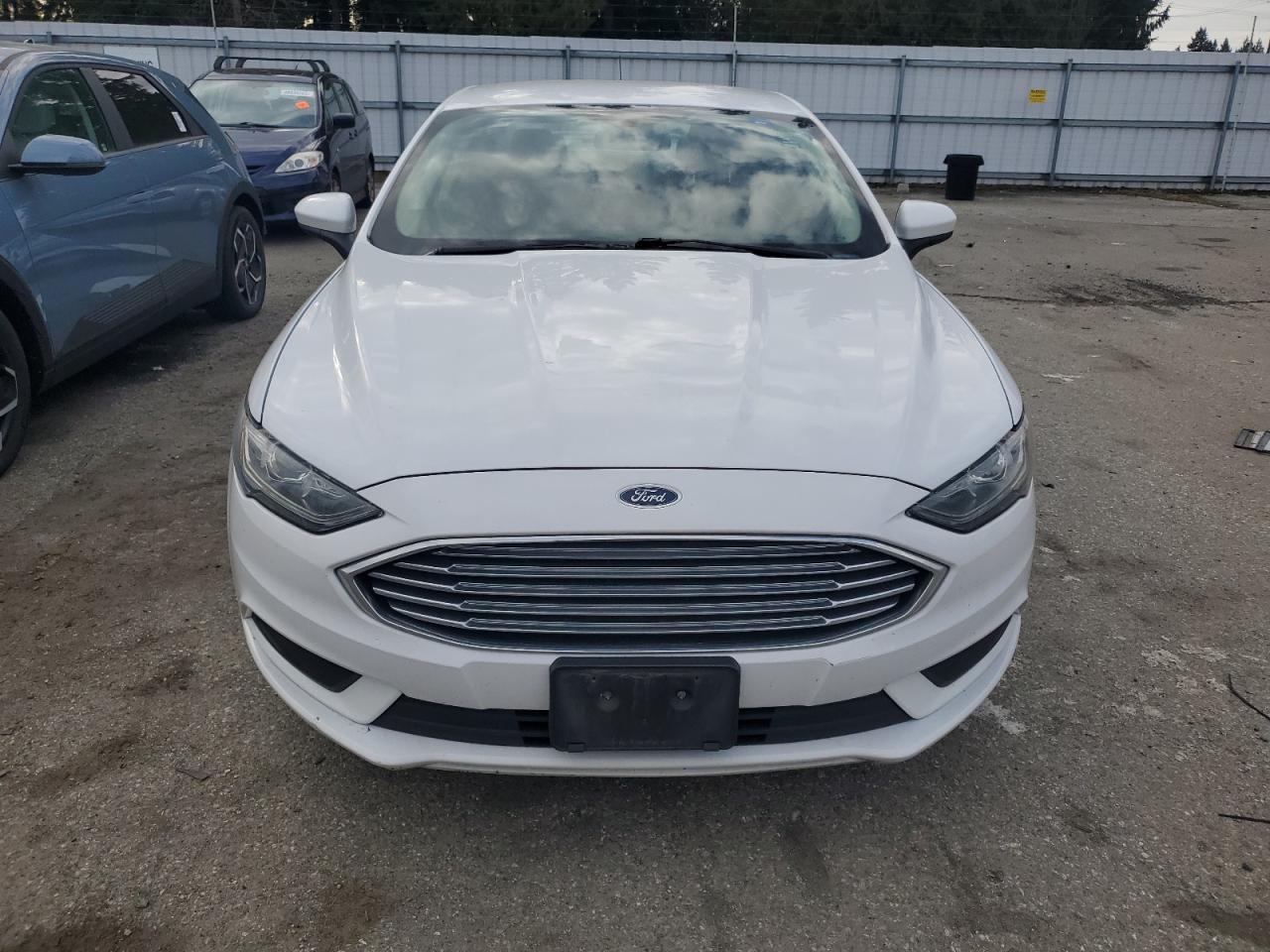 2017 Ford Fusion VIN 3FA6P0H71HR356126 Copart auction photo, rear end damage thumbnail 5