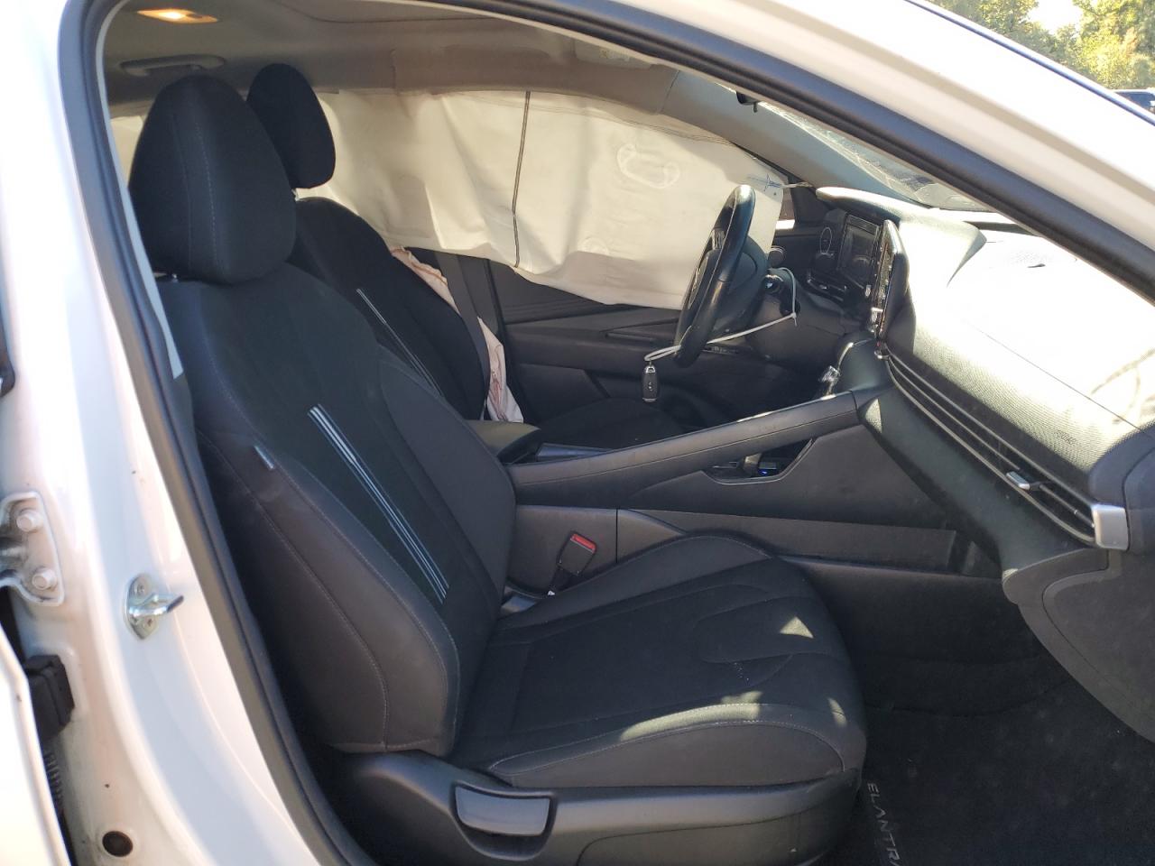2022 Hyundai Elantra VIN 5NPLN4AG3NH060284 Copart auction photo, side damage thumbnail 7