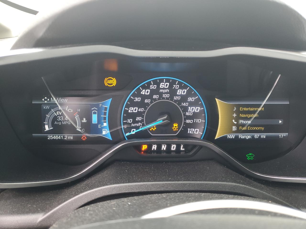 2016 Ford C-MAX VIN 1FADP5BU5GL117307 Copart auction photo, rear end damage thumbnail 9