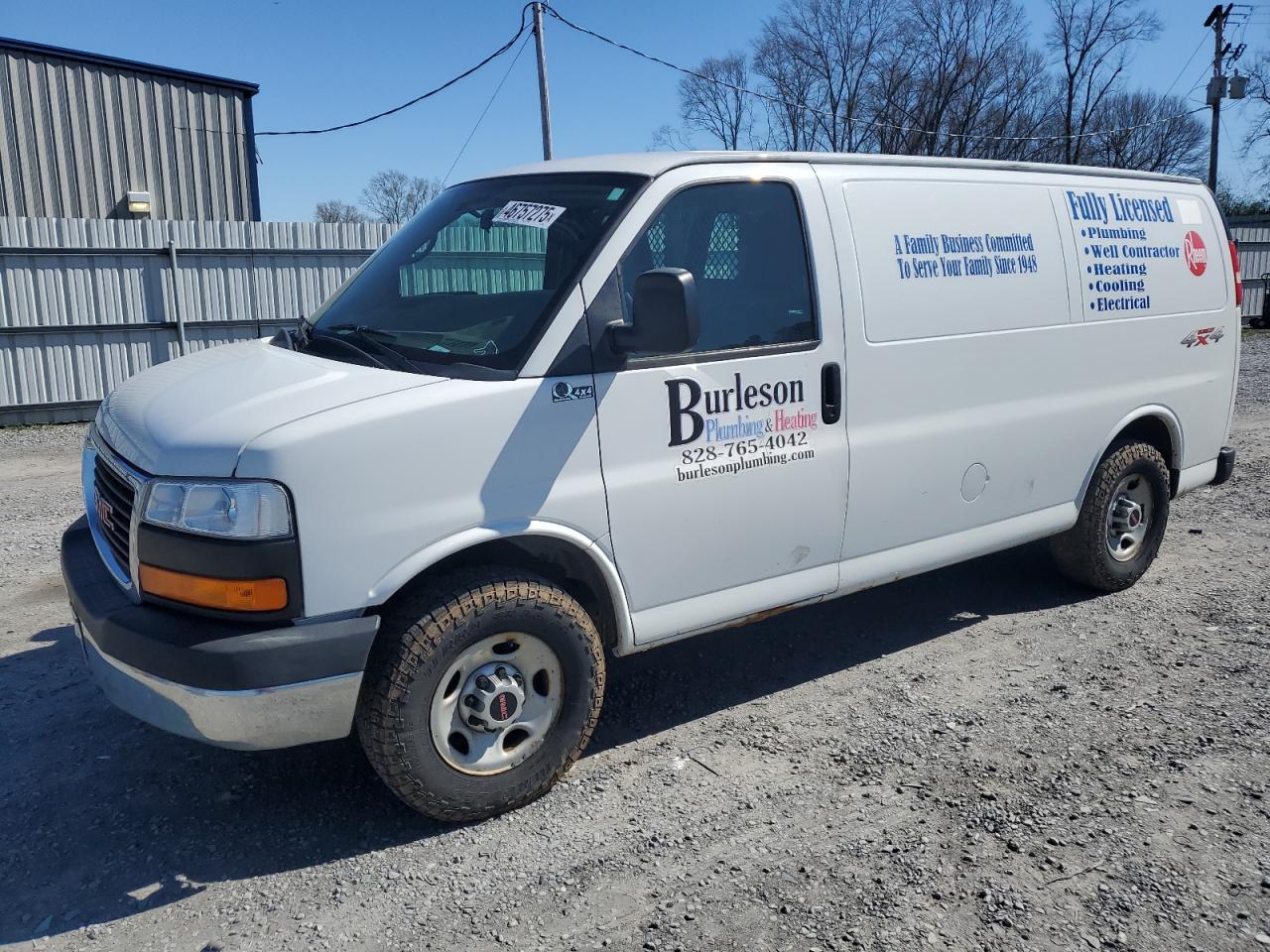 2014 GMC Savana VIN 1GTZ7TCG6E1104331 - Copart auction photo