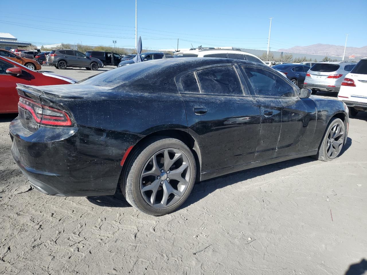 2016 Dodge Charger VIN 2C3CDXHG7GH350876 Copart auction photo, all over damage thumbnail 3