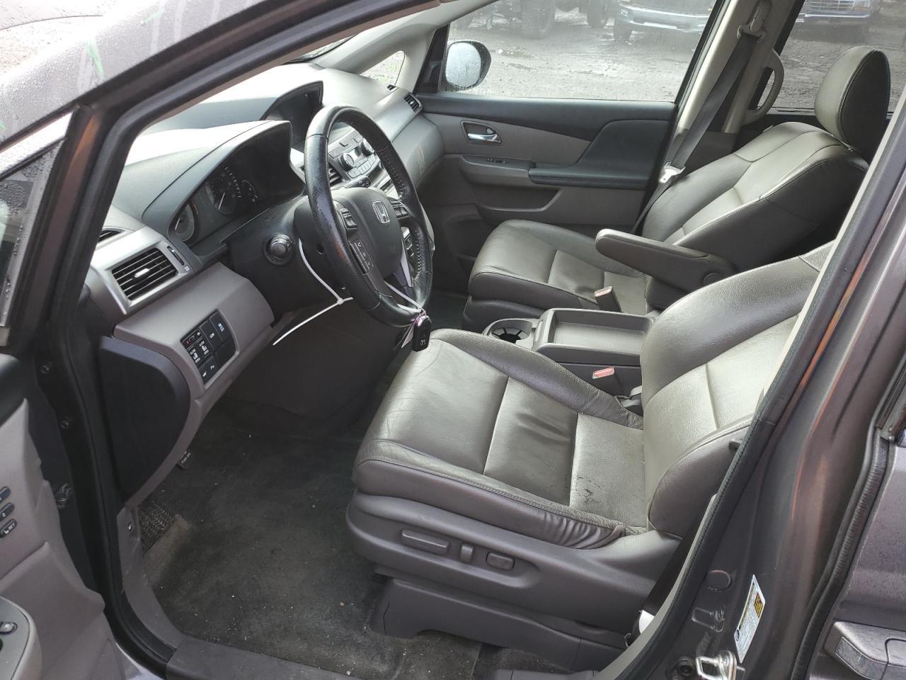 2015 Honda Odyssey VIN 5FNRL5H9XFB066483 Copart auction photo, burn - engine damage thumbnail 7