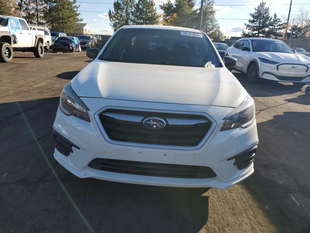 2018 Subaru Legacy VIN 4S3BNAB63J3030420 Copart auction photo, rear end damage thumbnail 5
