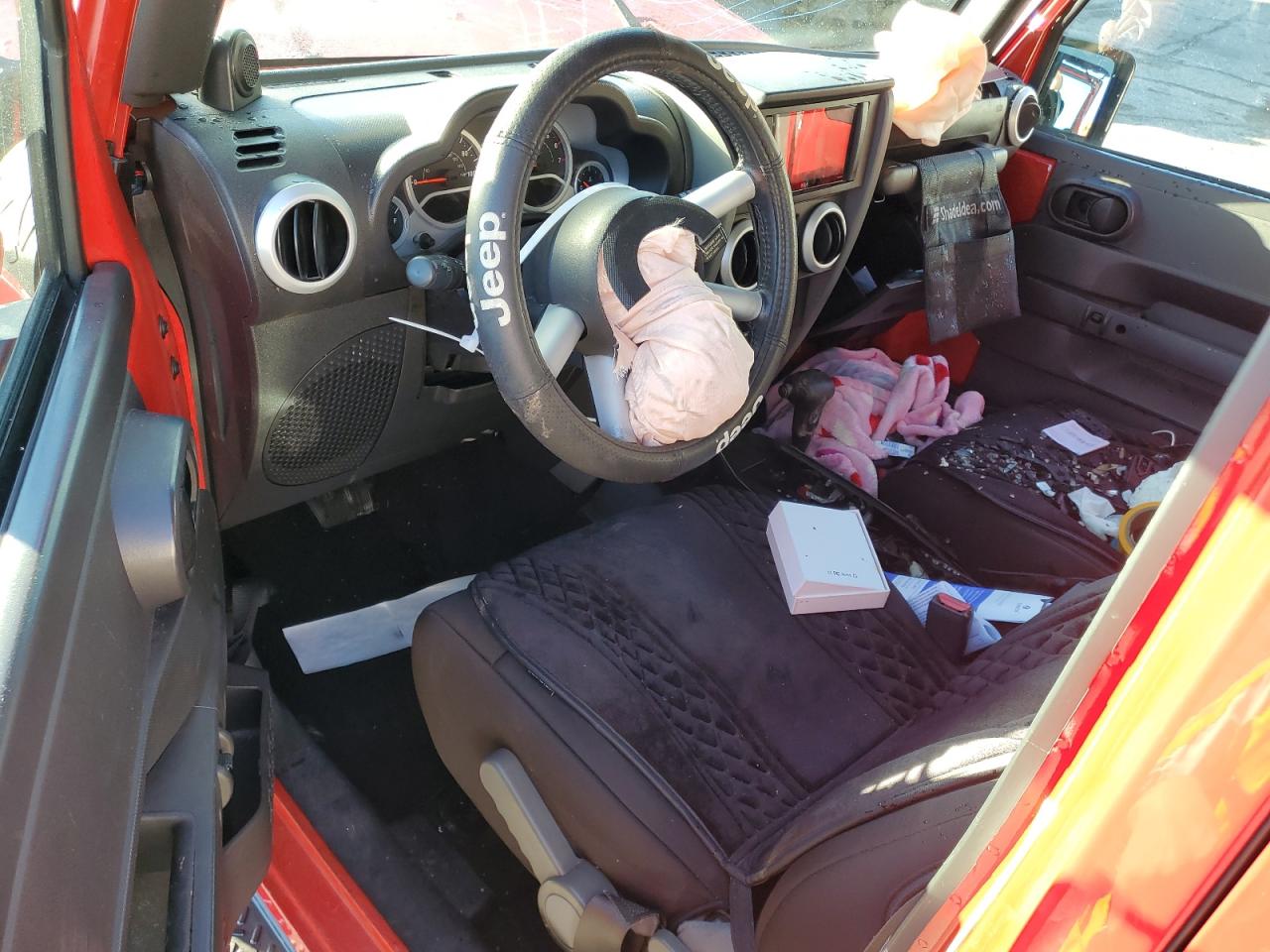 2010 Jeep Wrangler VIN 1J4BA5H12AL167115 Copart auction photo, all over damage thumbnail 8