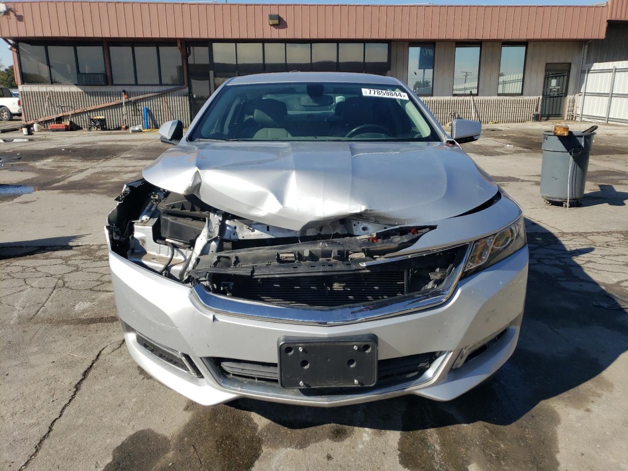 2018 Chevrolet Impala VIN 2G1105S39J9176439 Copart auction photo, front end / side damage thumbnail 5