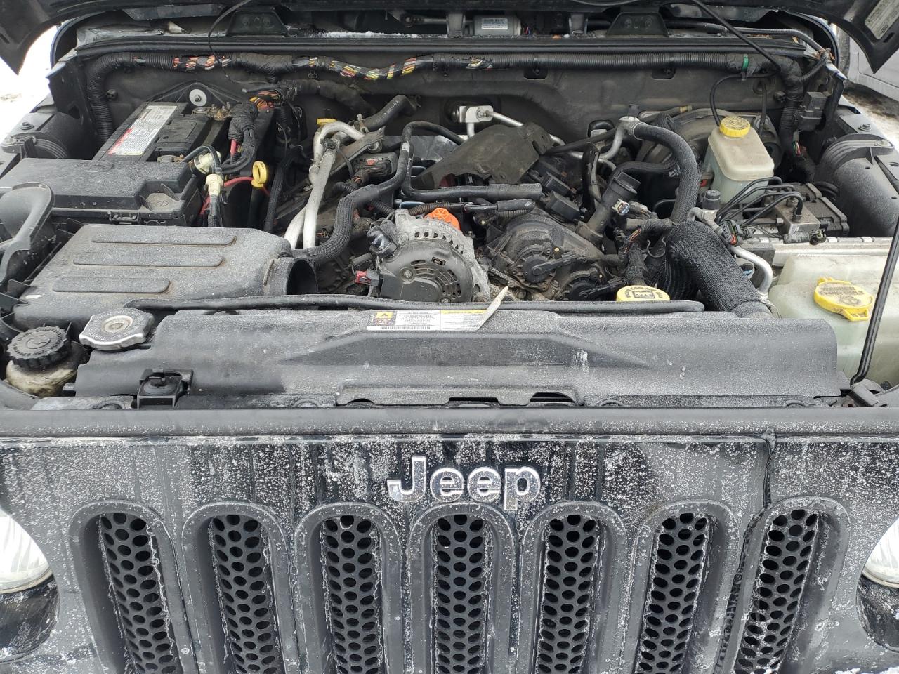 2012 Jeep Wrangler VIN 1C4BJWDG5CL163374 Copart auction photo, mechanical damage thumbnail 12