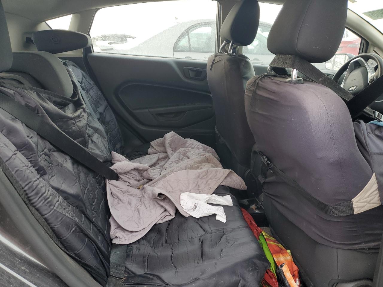 2018 Ford Fiesta VIN 3FADP4EJ6JM140001 Copart auction photo, front end / all over damage thumbnail 10