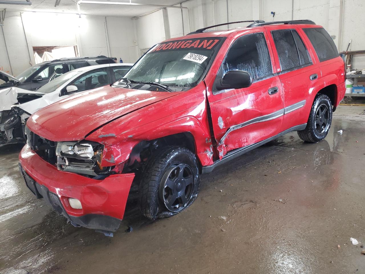 2002 Chevrolet TrailBlazer VIN 1GNDS13S622160557