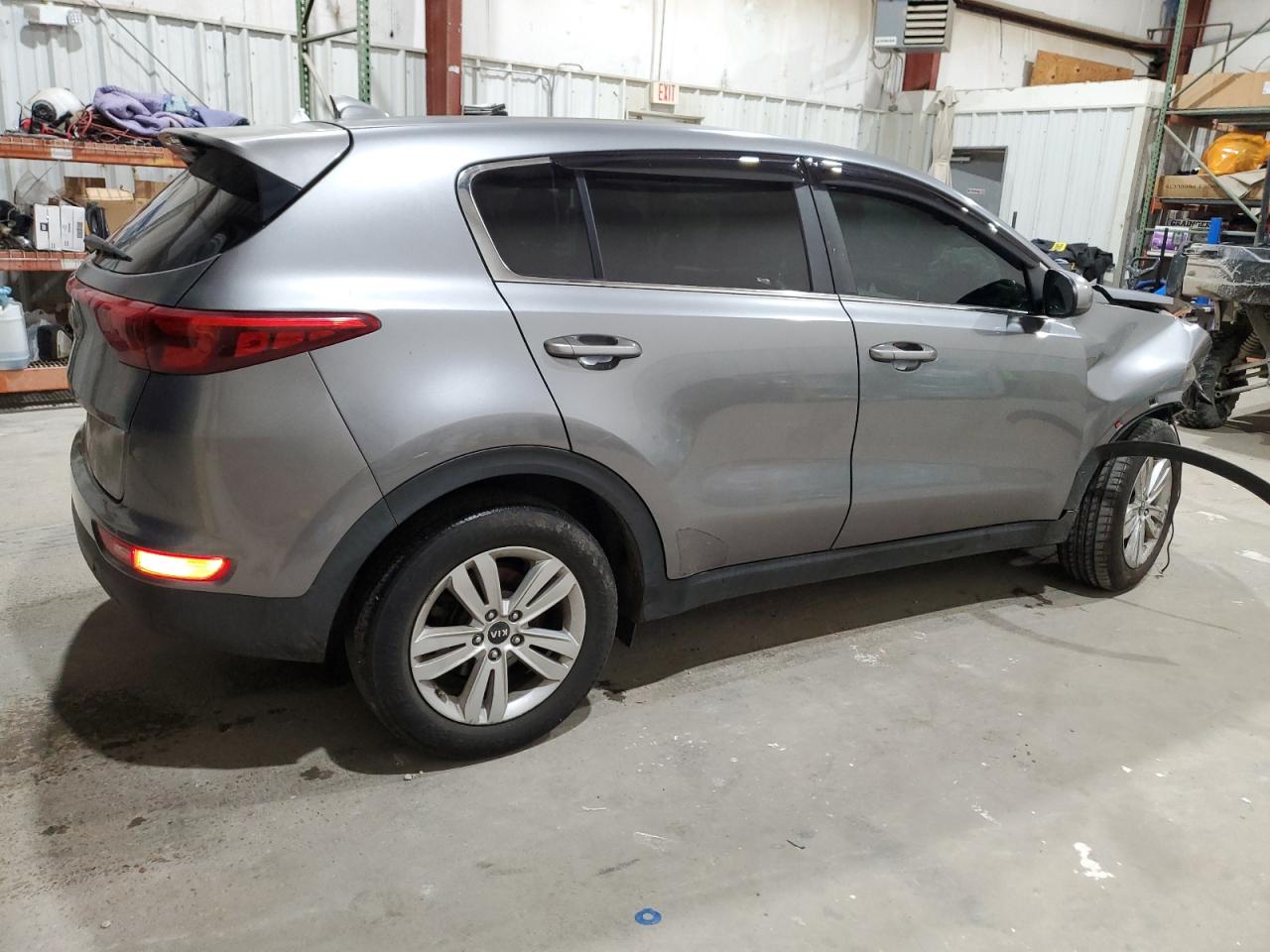 2017 KIA Sportage VIN KNDPM3ACXH7122011 Copart auction photo, side / front end damage thumbnail 3