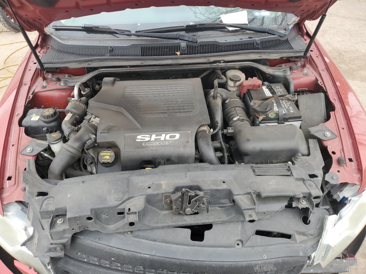 2011 Ford Taurus VIN 1FAHP2KT4BG100877 Copart auction photo, front end damage thumbnail 12