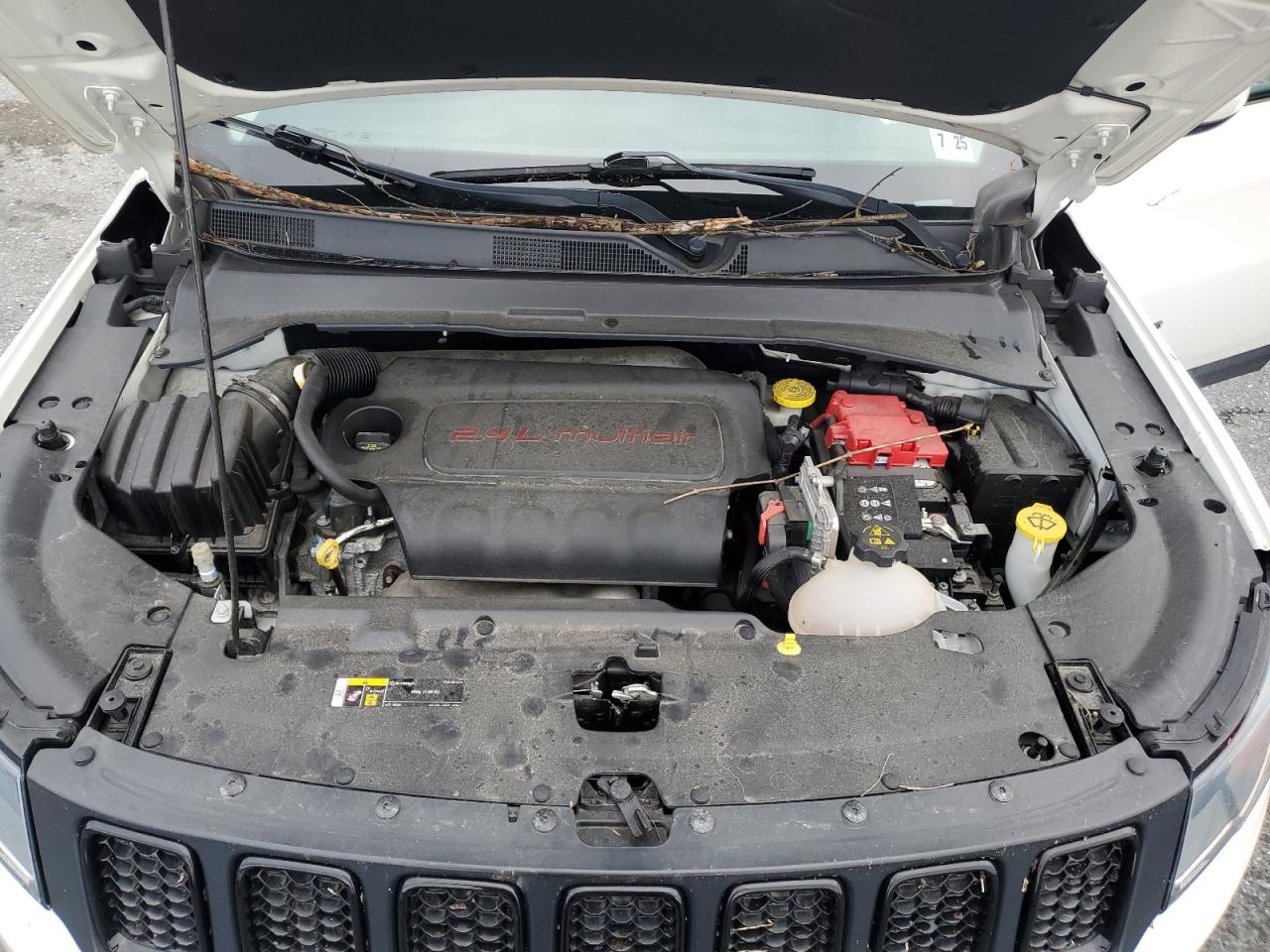 2020 Jeep Compass VIN 3C4NJDBB2LT173356 Copart auction photo, all over damage thumbnail 14