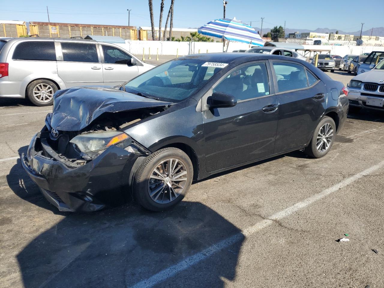 2016 Toyota Corolla VIN 5YFBURHE9GP400754