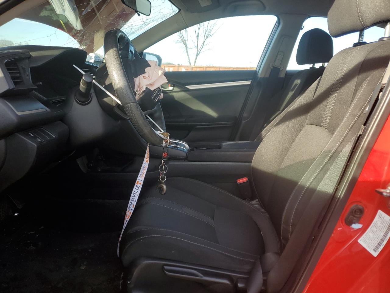 2017 Honda Civic VIN 2HGFC2F54HH516130 Copart auction photo, front end / minor dent/scratches damage thumbnail 7
