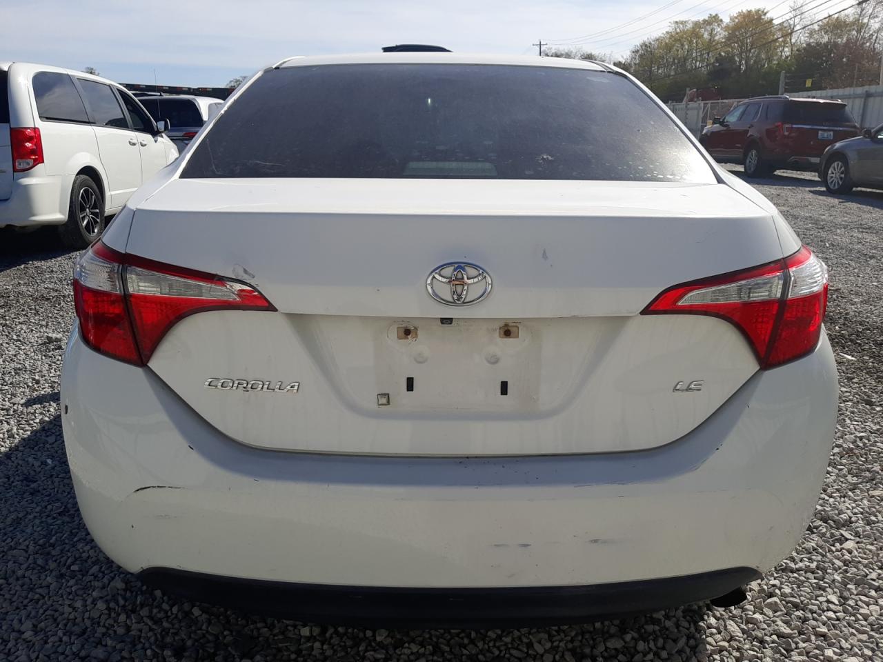 2014 Toyota Corolla VIN 5YFBURHE7EP018185 Copart auction photo, front end damage thumbnail 6