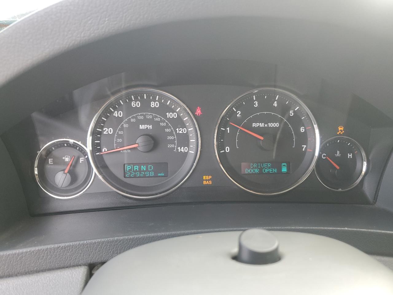 2007 Jeep Grand Cherokee VIN 1J8GR48K67C502059 Copart auction photo, front end / side damage thumbnail 9