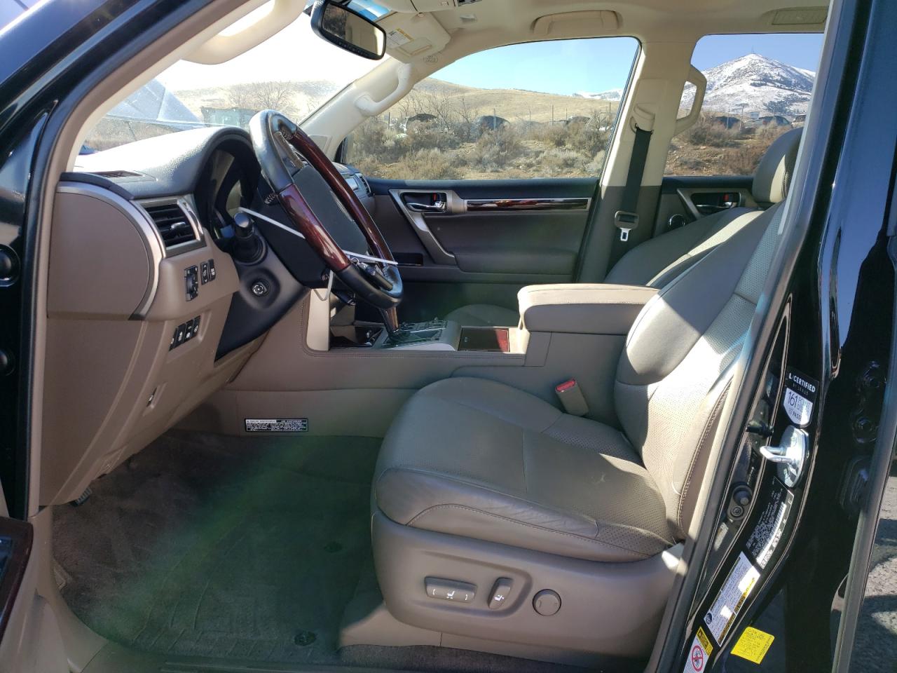 2018 Lexus GX VIN JTJJM7FX1J5183819 Copart auction photo, front end / undercarriage damage thumbnail 7