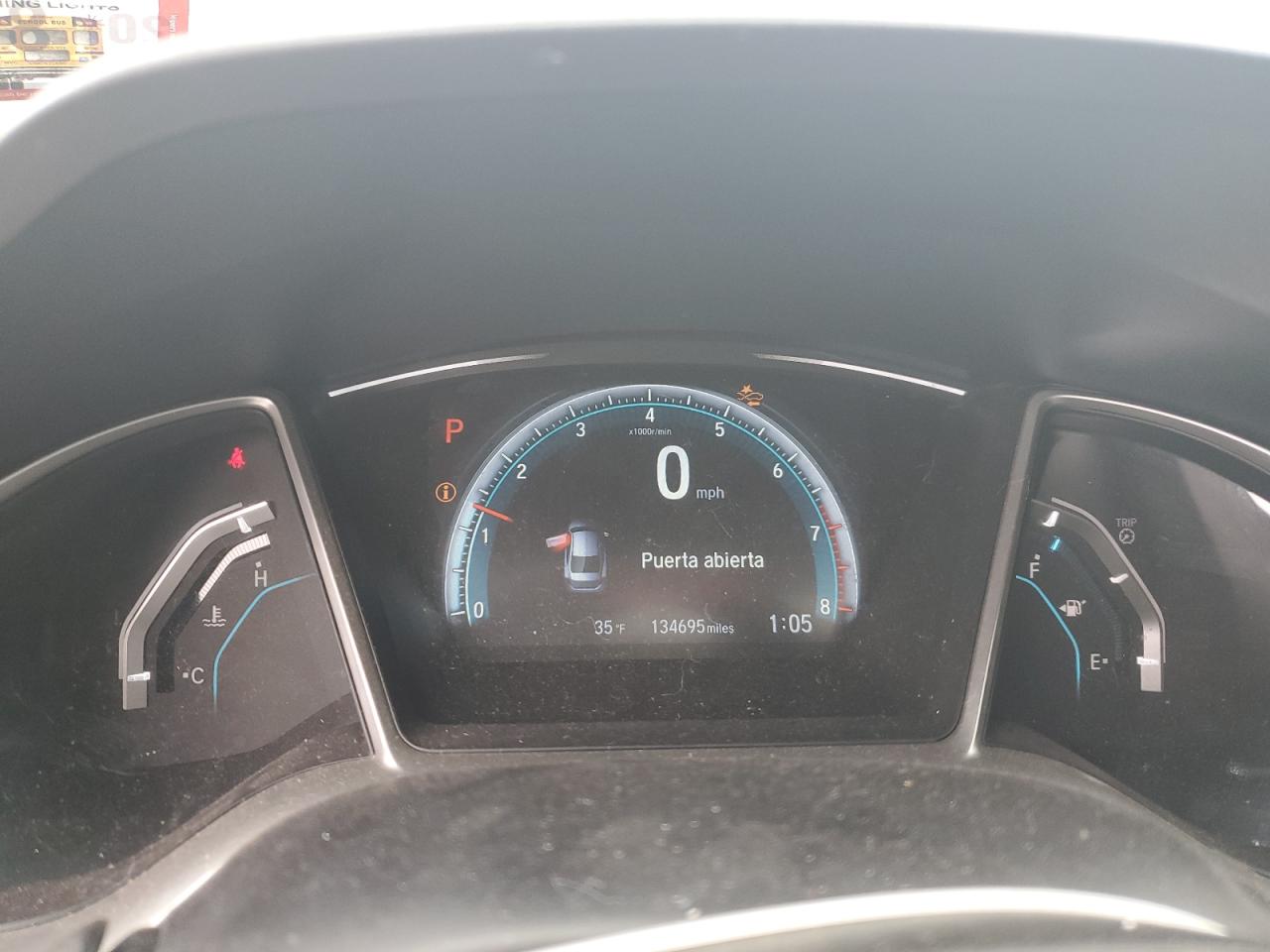 2016 Honda Civic VIN 2HGFC2F85GH508241 Copart auction photo, rear end / side damage thumbnail 9