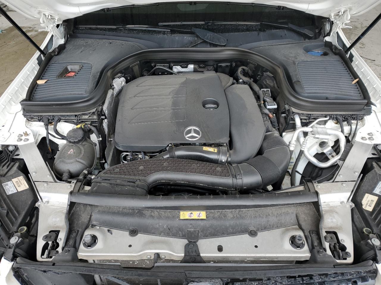 2020 Mercedes-Benz GLC VIN W1N0G8EB2LF807747 Copart auction photo, front end / side damage thumbnail 12