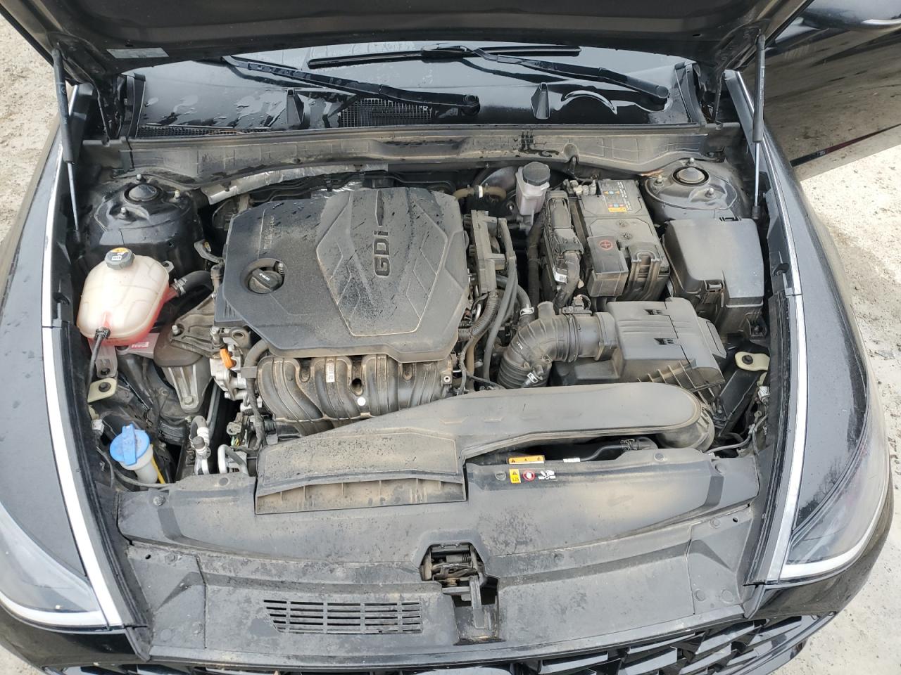 2021 Hyundai Sonata VIN KMHL64JA2MA144980 Copart auction photo, rear end / minor dent/scratches damage thumbnail 11