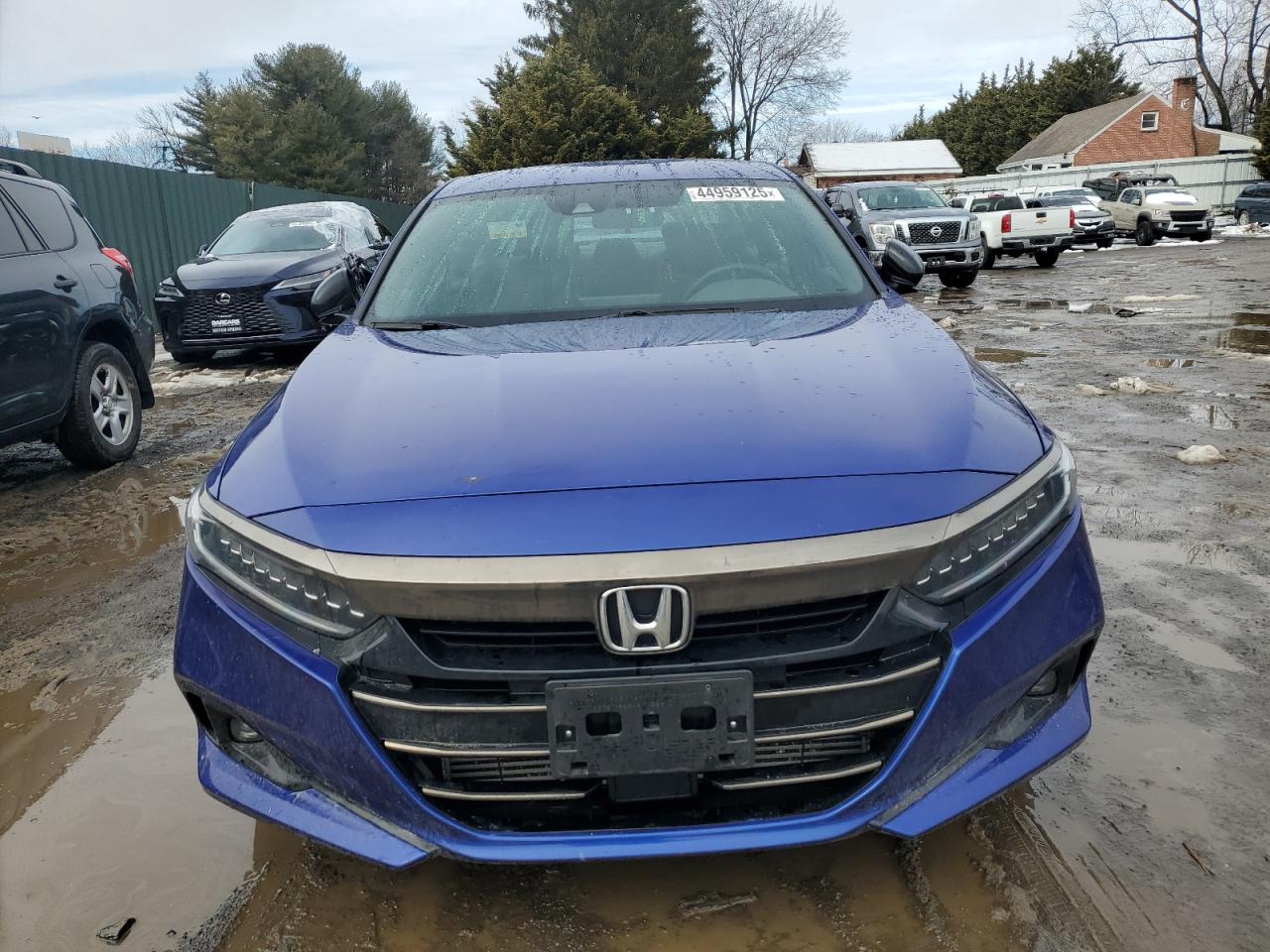 2022 Honda Accord VIN 1HGCV1F38NA086506 Copart auction photo, rear end / minor dent/scratches damage thumbnail 5