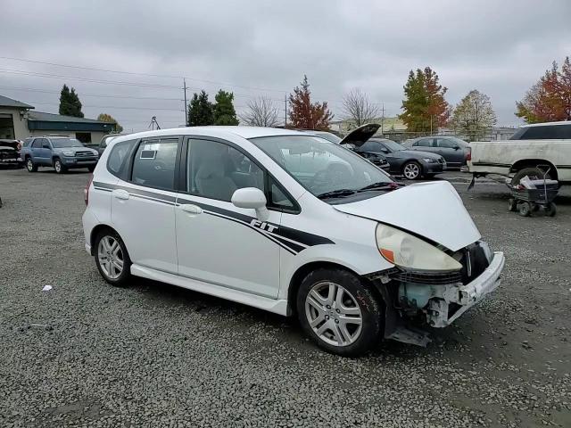 2007 Honda Fit VIN JHMGD38677S044278 Copart auction photo, all over damage thumbnail 11
