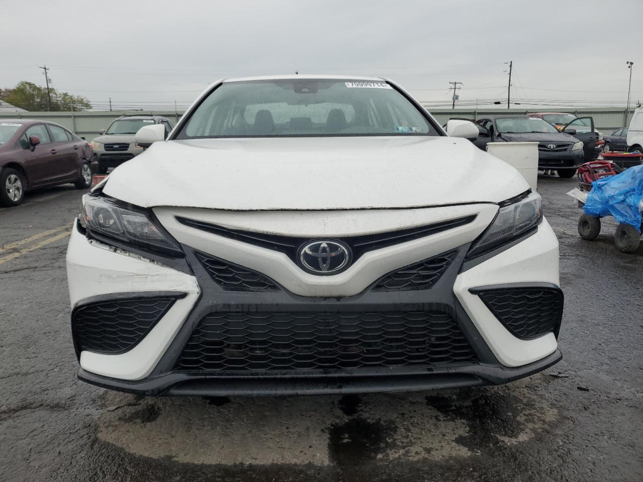 2021 Toyota Camry VIN 4T1G11AK4MU430092 Copart auction photo, rear end / front end damage thumbnail 5