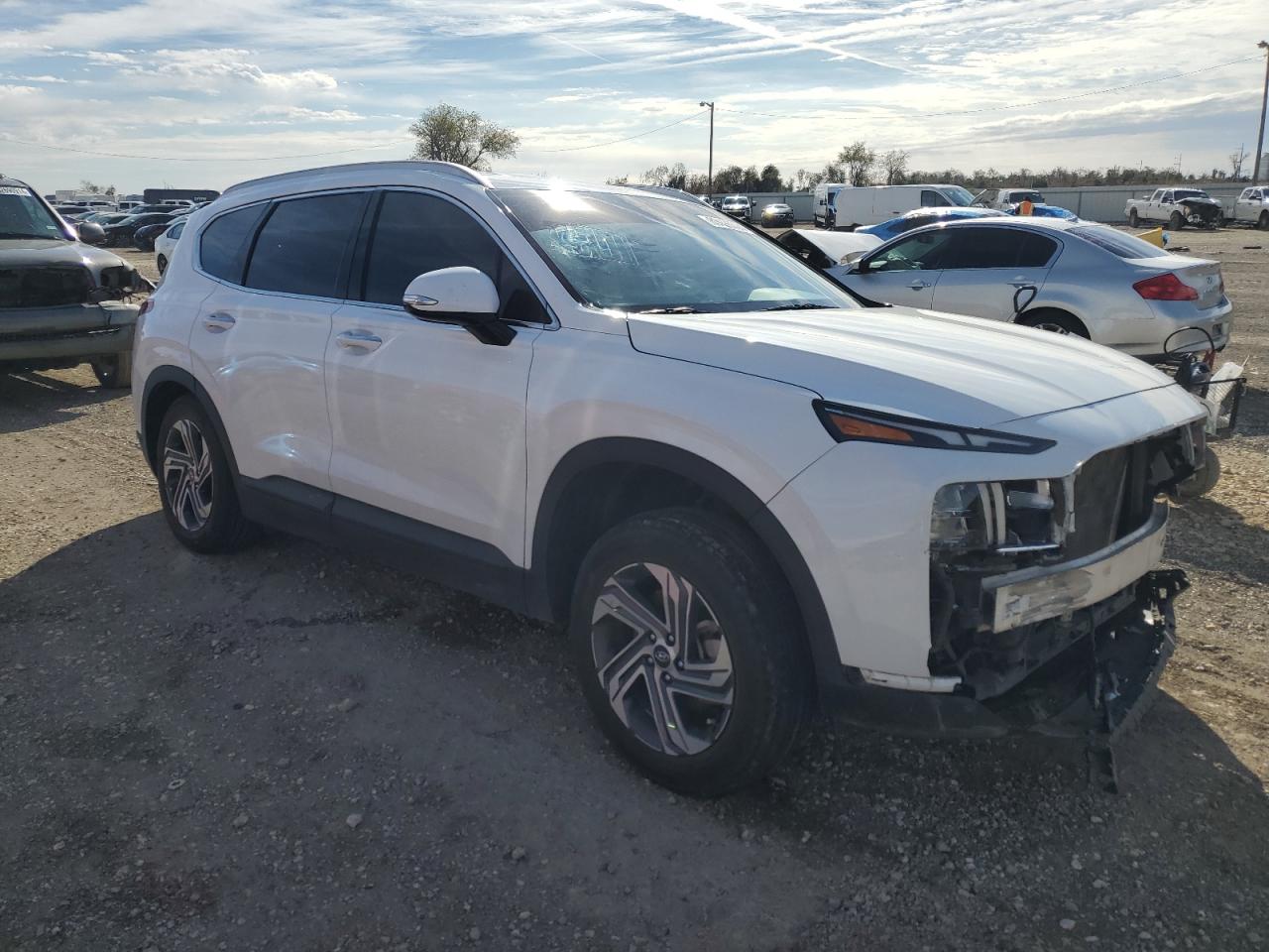 2023 Hyundai Santa Fe VIN 5NMS2DAJ1PH505928 Copart auction photo, rear end damage thumbnail 4