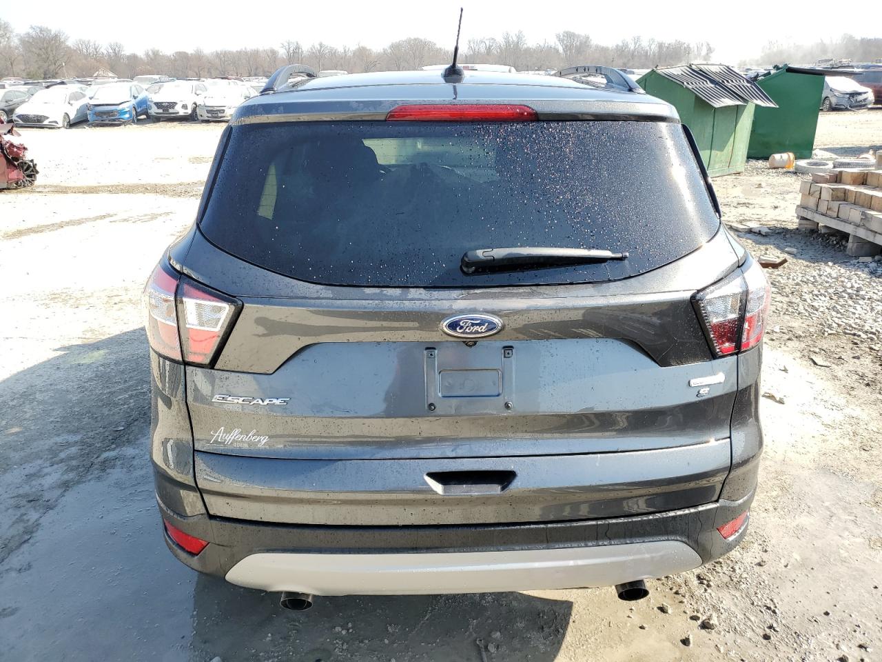 2018 Ford Escape VIN 1FMCU0GD9JUB12232 Copart auction photo, front end / side damage thumbnail 6