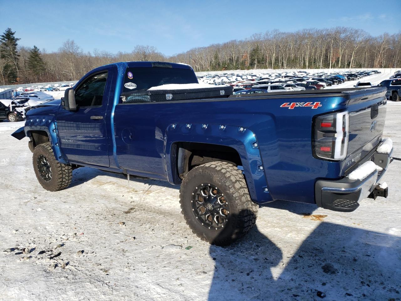 2016 Chevrolet Silverado VIN 1GC0KUEG0GZ203161 Copart auction photo, front end / minor dent/scratches damage thumbnail 2