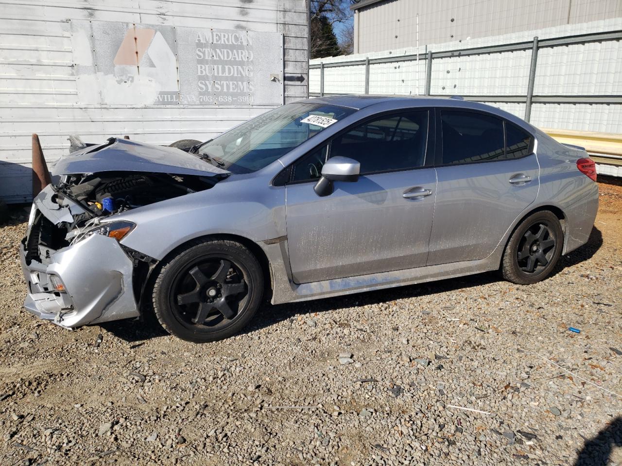 2015 Subaru WRX VIN JF1VA1G69F8809502