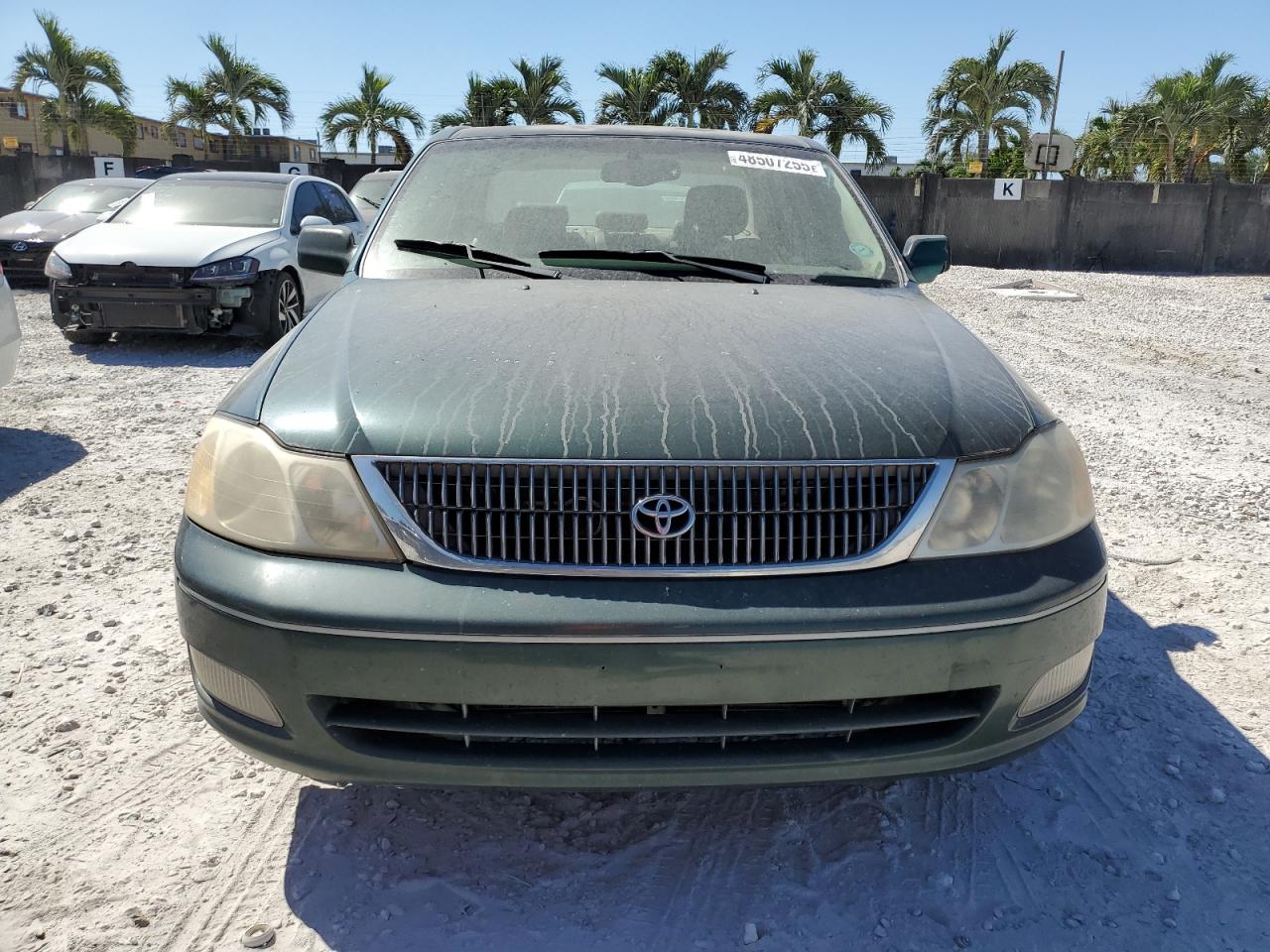 2001 Toyota Avalon VIN 4T1BF28B21U116895 Copart auction photo, front end damage thumbnail 5