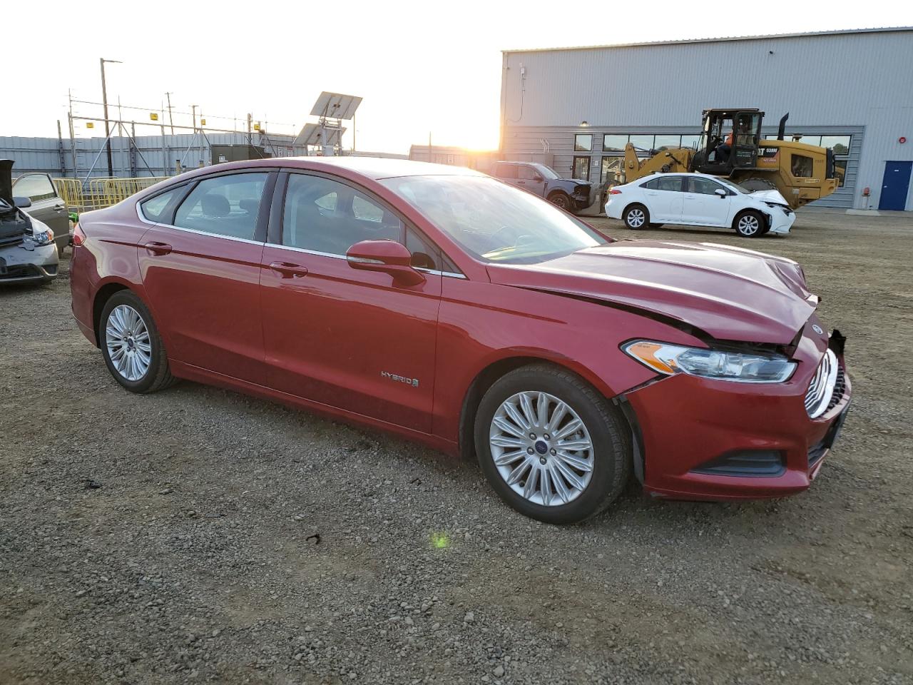 2016 Ford Fusion VIN 3FA6P0LU6GR406076 Copart auction photo, front end damage thumbnail 4