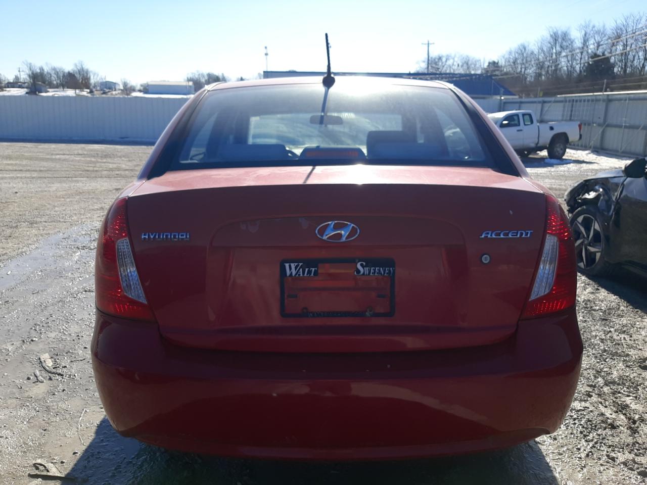 2011 Hyundai Accent VIN KMHCN4AC1BU615243 Copart auction photo, front end damage thumbnail 6