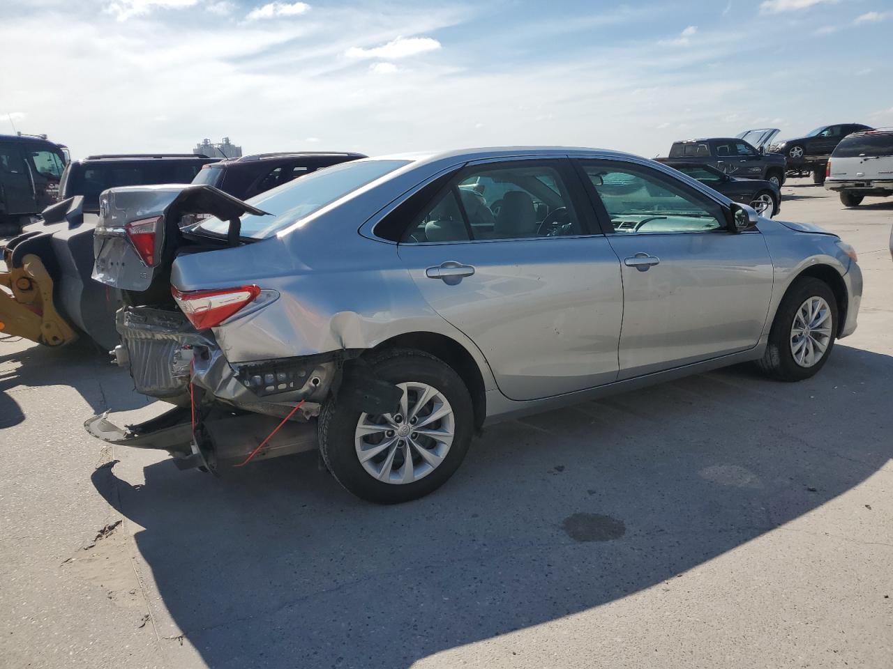 2017 Toyota Camry VIN 4T1BF1FK5HU755389 Copart auction photo, rear end / front end damage thumbnail 3