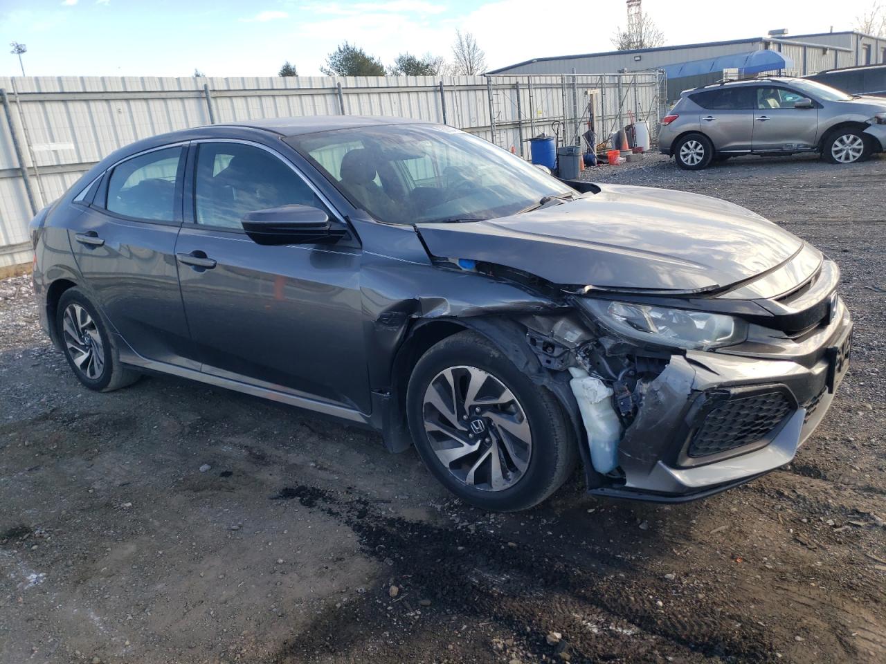 2019 Honda Civic VIN SHHFK7H38KU406381 Copart auction photo, front end / minor dent/scratches damage thumbnail 4