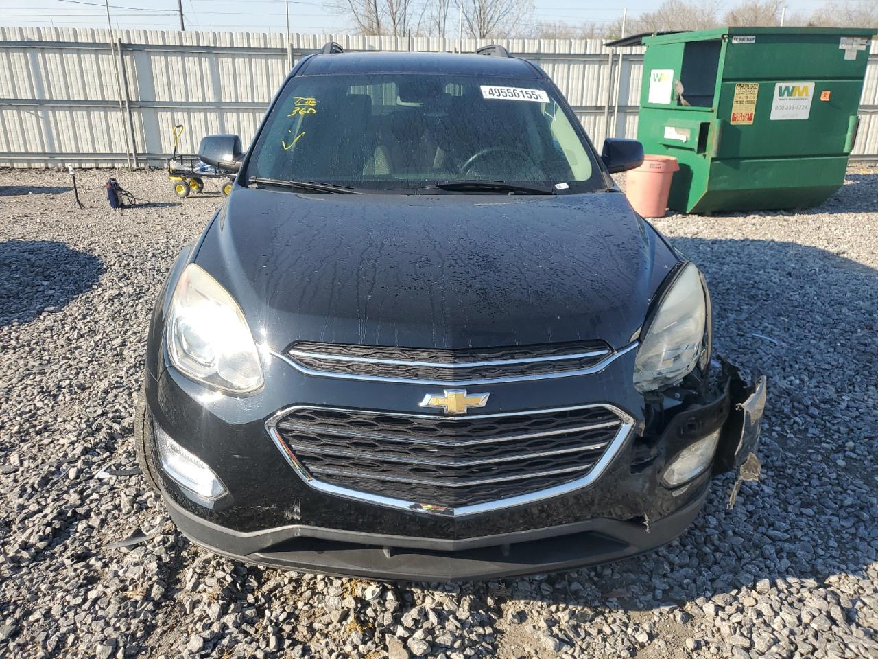2017 Chevrolet Equinox VIN 2GNALCEK3H1503892 Copart auction photo, front end damage thumbnail 5
