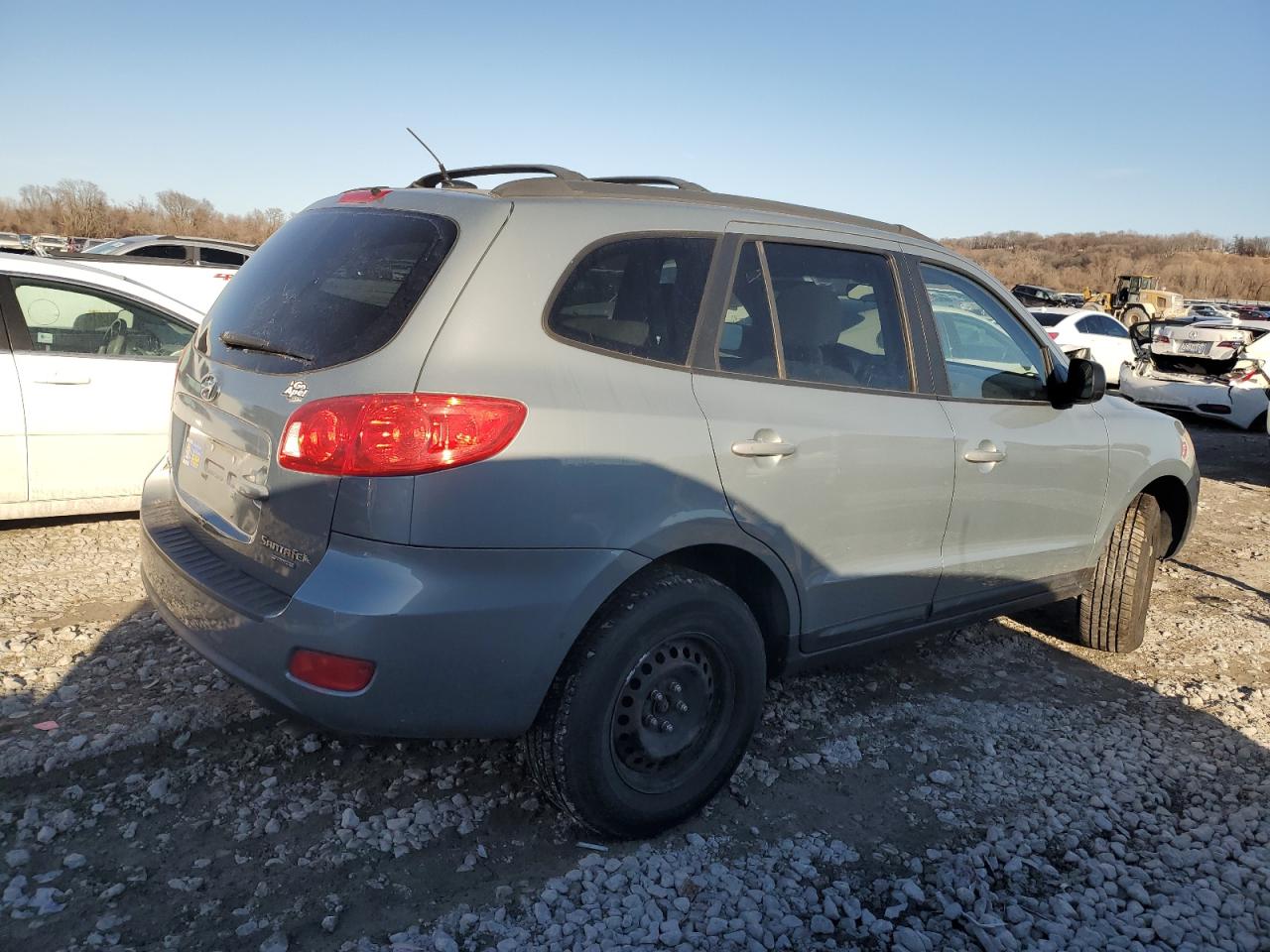 2009 Hyundai Santa Fe VIN 5NMSG73D19H275739 Copart auction photo, mechanical damage thumbnail 3