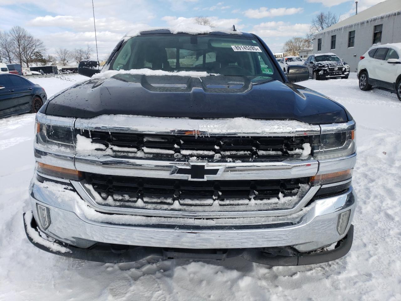 2018 Chevrolet Silverado VIN 1GCVKRECXJZ380694 Copart auction photo, side / undercarriage damage thumbnail 5