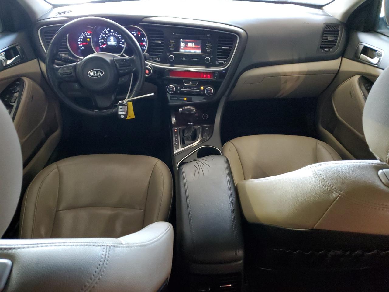 2014 KIA Optima VIN 5XXGN4A71EG310683 Copart auction photo, rear end / front end damage thumbnail 8