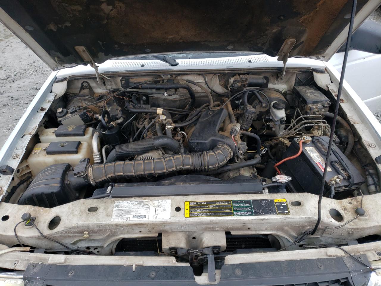 2003 Ford Ranger VIN 1FTYR14U23PB65569 Copart auction photo, rollover damage thumbnail 11
