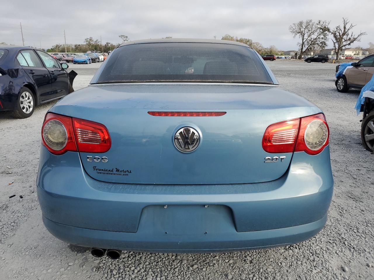 2009 Volkswagen Eos VIN WVWFA71F09V009624 Copart auction photo, side damage thumbnail 6
