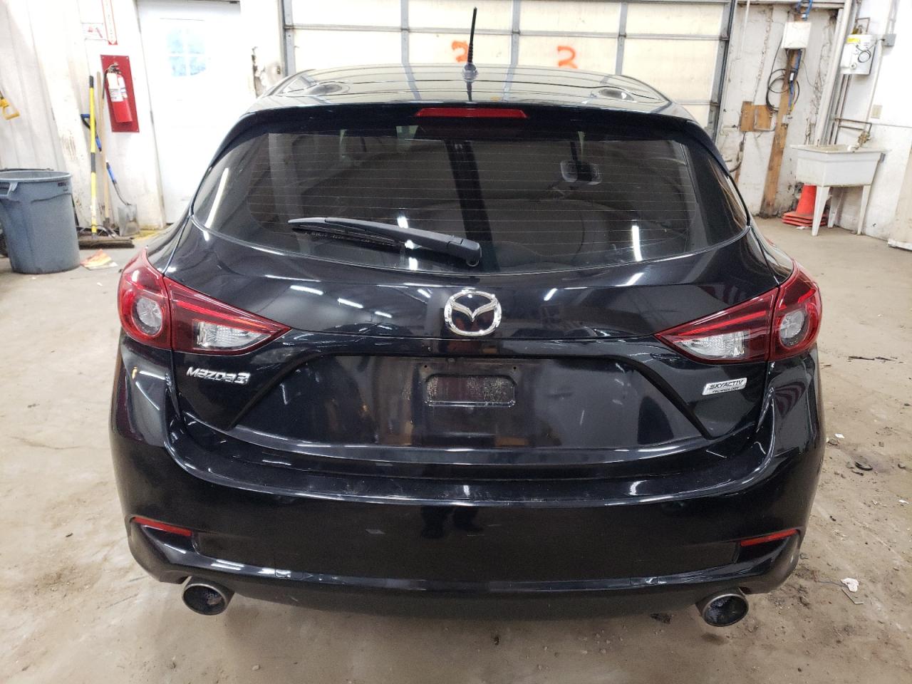 2018 Mazda 3 VIN 3MZBN1K75JM177942 Copart auction photo, front end damage thumbnail 6
